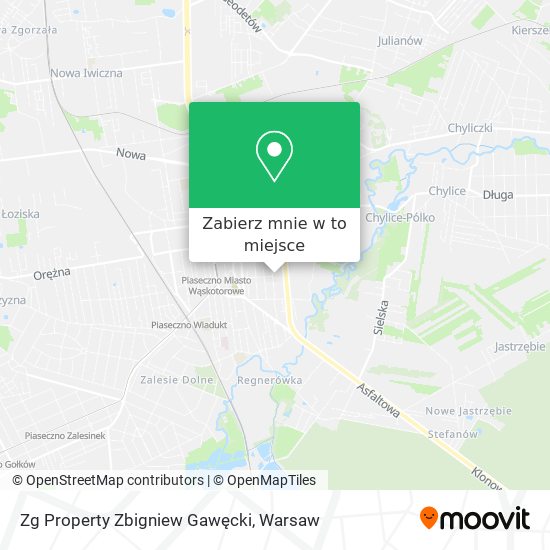 Mapa Zg Property Zbigniew Gawęcki