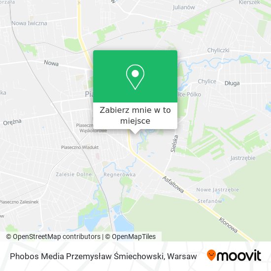 Mapa Phobos Media Przemysław Śmiechowski