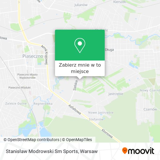 Mapa Stanisław Modrowski Sm Sports