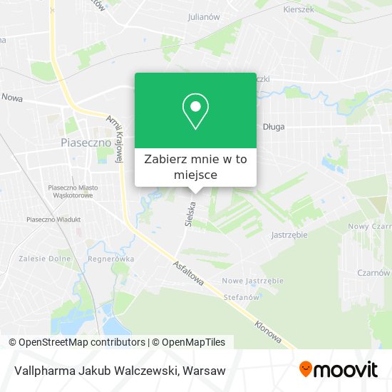 Mapa Vallpharma Jakub Walczewski