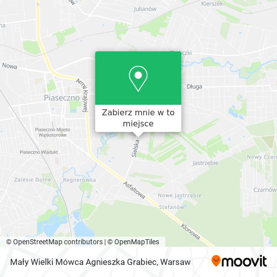 Mapa Mały Wielki Mówca Agnieszka Grabiec