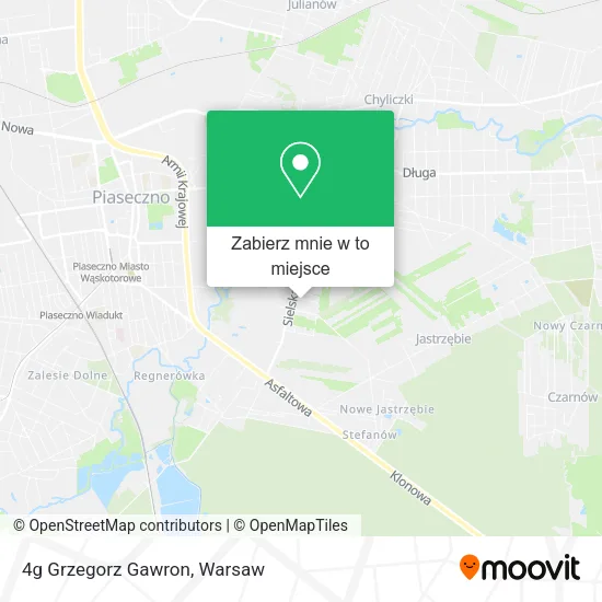 Mapa 4g Grzegorz Gawron