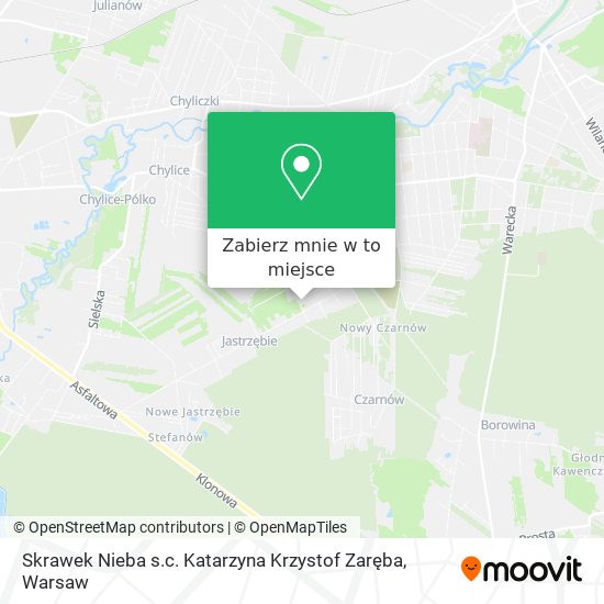 Mapa Skrawek Nieba s.c. Katarzyna Krzystof Zaręba