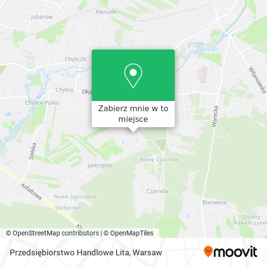 Mapa Przedsiębiorstwo Handlowe Lita