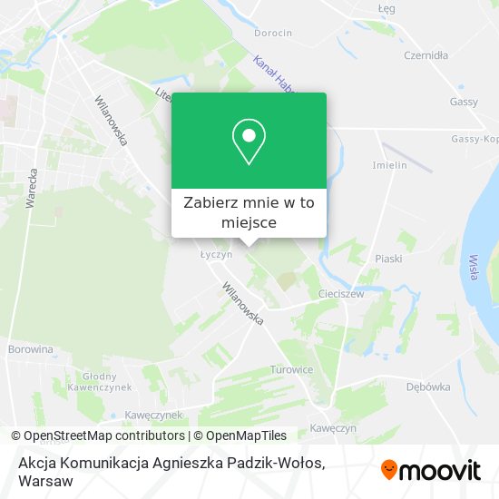 Mapa Akcja Komunikacja Agnieszka Padzik-Wołos