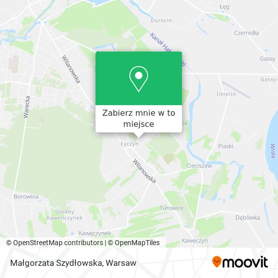 Mapa Małgorzata Szydłowska