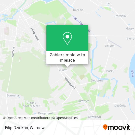 Mapa Filip Dziekan