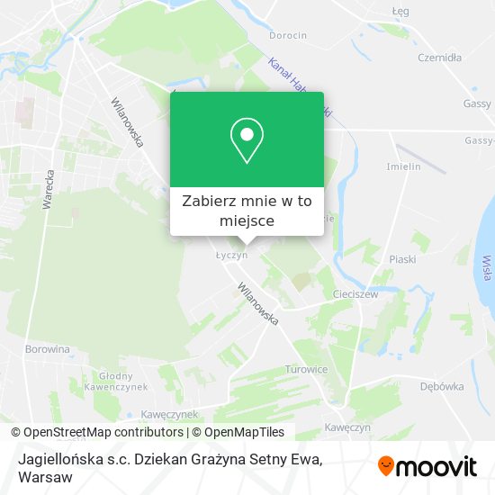 Mapa Jagiellońska s.c. Dziekan Grażyna Setny Ewa