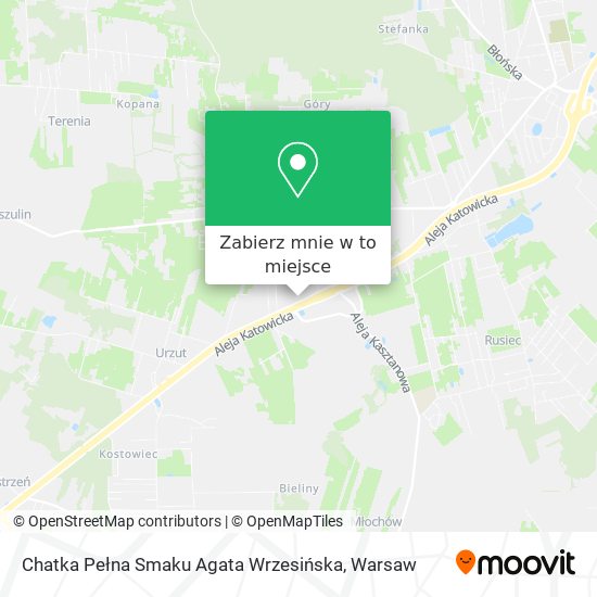 Mapa Chatka Pełna Smaku Agata Wrzesińska