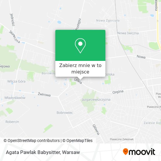 Mapa Agata Pawlak Babysitter