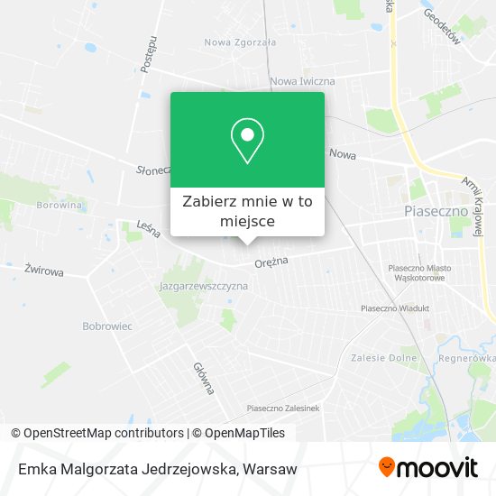 Mapa Emka Malgorzata Jedrzejowska