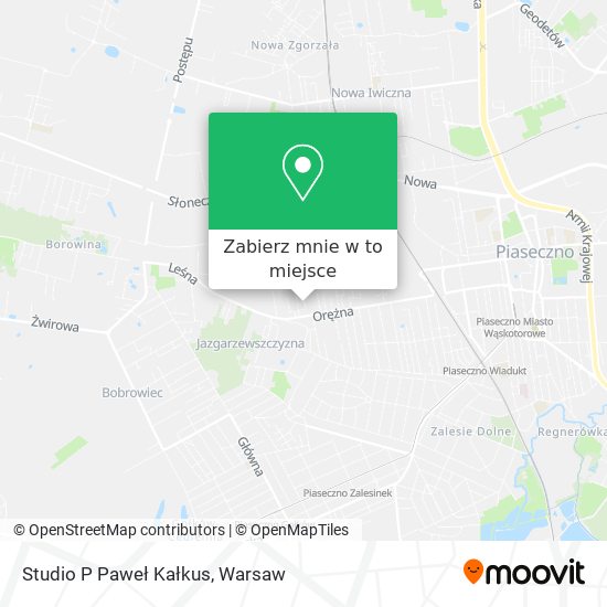 Mapa Studio P Paweł Kałkus