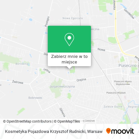 Mapa Kosmetyka Pojazdowa Krzysztof Rudnicki