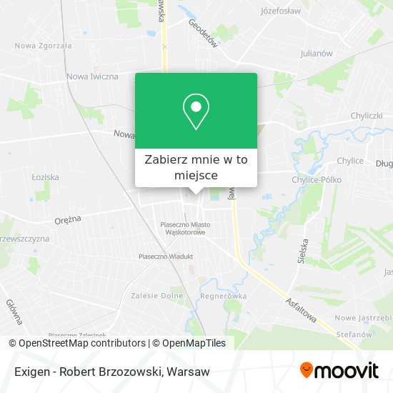 Mapa Exigen - Robert Brzozowski