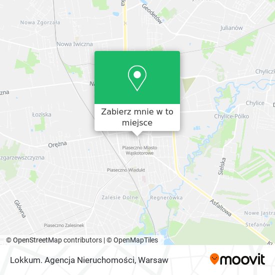 Mapa Lokkum. Agencja Nieruchomości