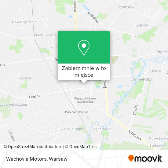 Mapa Wachovia Motors