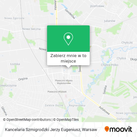 Mapa Kancelaria Szmigrodzki Jerzy Eugeniusz