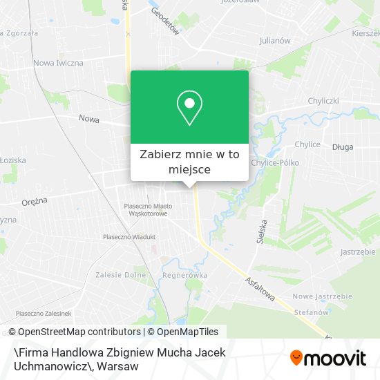 Mapa \Firma Handlowa Zbigniew Mucha Jacek Uchmanowicz\