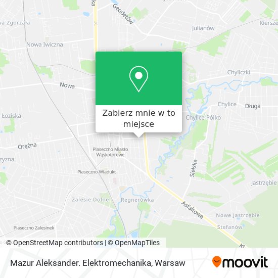 Mapa Mazur Aleksander. Elektromechanika