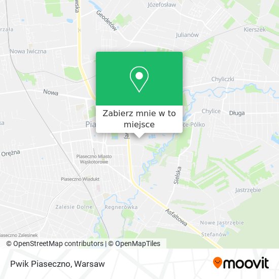 Mapa Pwik Piaseczno