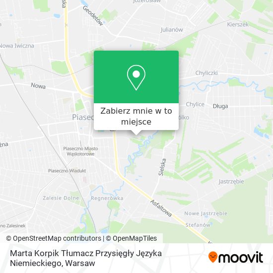 Mapa Marta Korpik Tłumacz Przysięgły Języka Niemieckiego