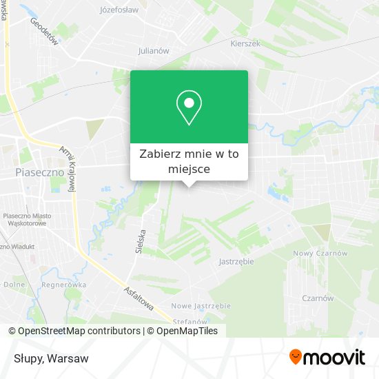 Mapa Słupy