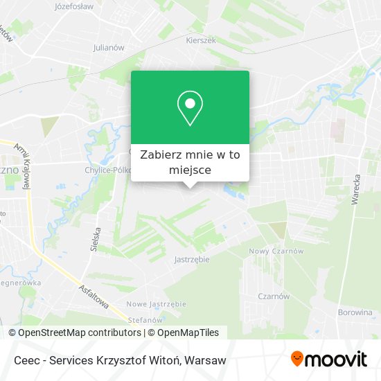 Mapa Ceec - Services Krzysztof Witoń