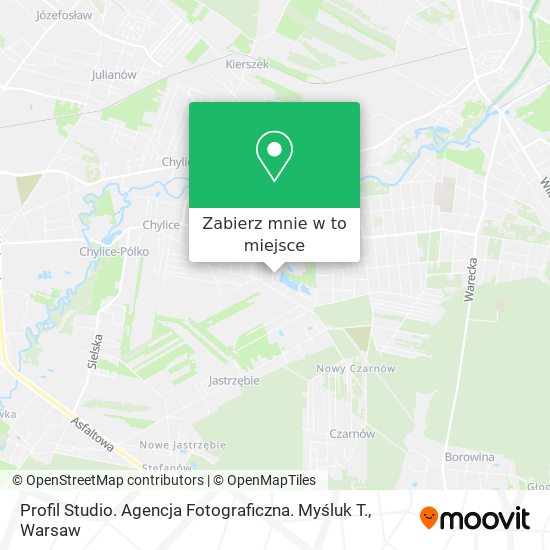 Mapa Profil Studio. Agencja Fotograficzna. Myśluk T.