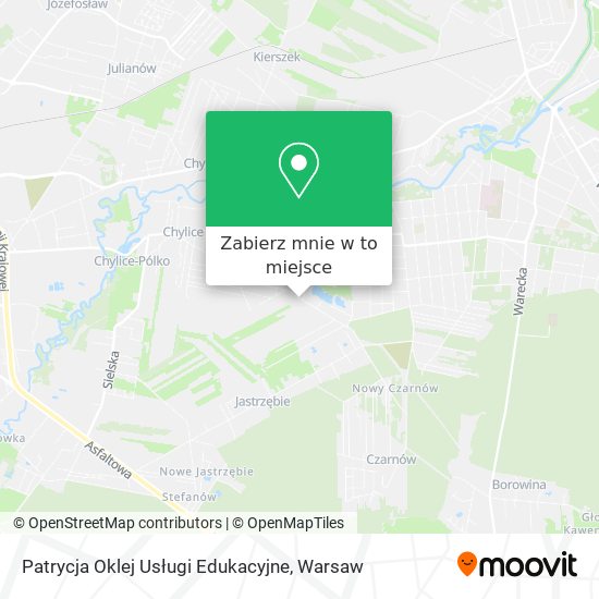 Mapa Patrycja Oklej Usługi Edukacyjne