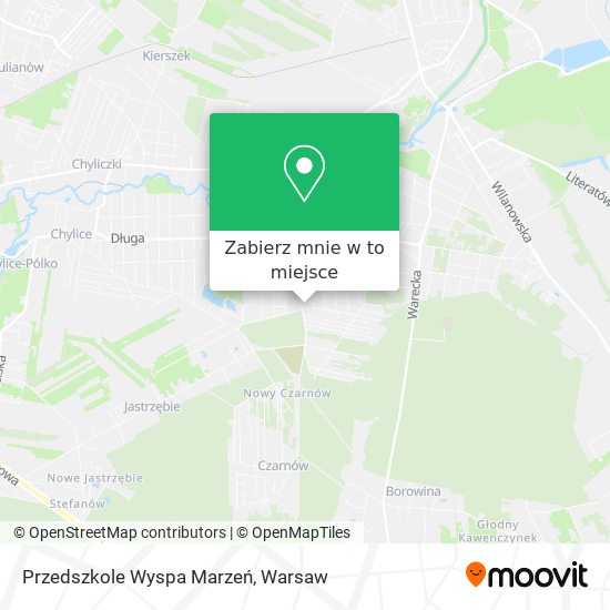 Mapa Przedszkole Wyspa Marzeń