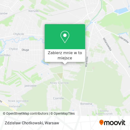 Mapa Zdzisław Chotkowski