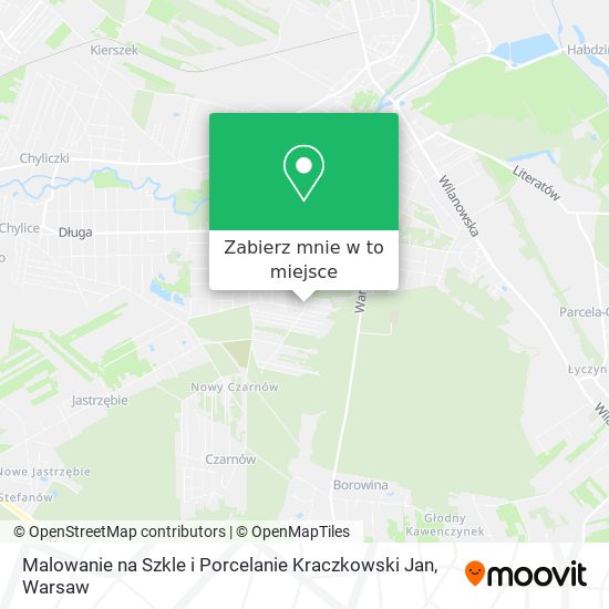 Mapa Malowanie na Szkle i Porcelanie Kraczkowski Jan