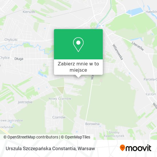 Mapa Urszula Szczepańska Constantia