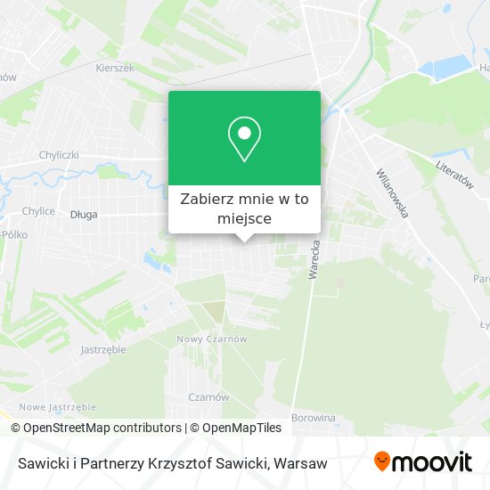 Mapa Sawicki i Partnerzy Krzysztof Sawicki