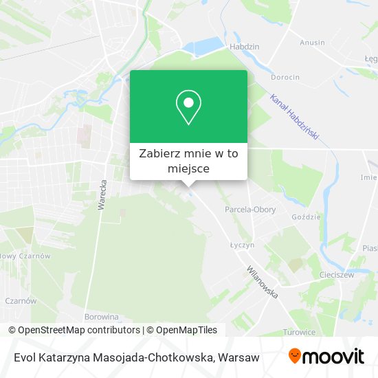 Mapa Evol Katarzyna Masojada-Chotkowska