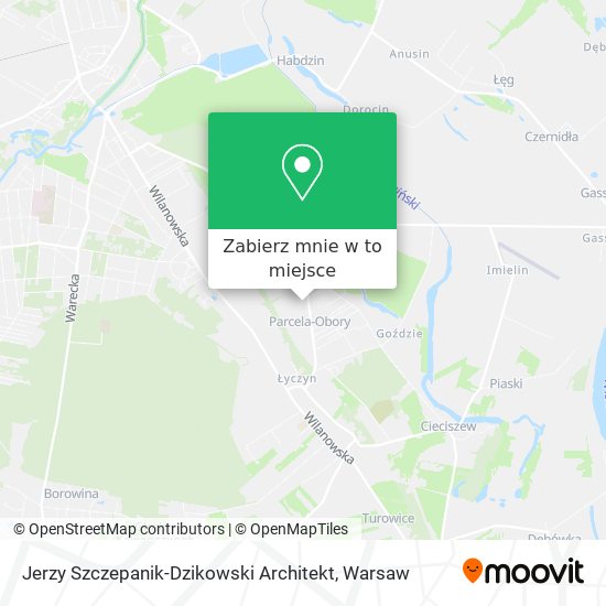 Mapa Jerzy Szczepanik-Dzikowski Architekt