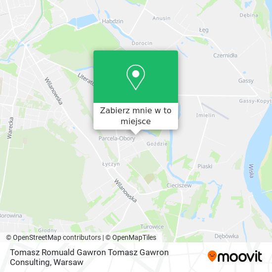 Mapa Tomasz Romuald Gawron Tomasz Gawron Consulting