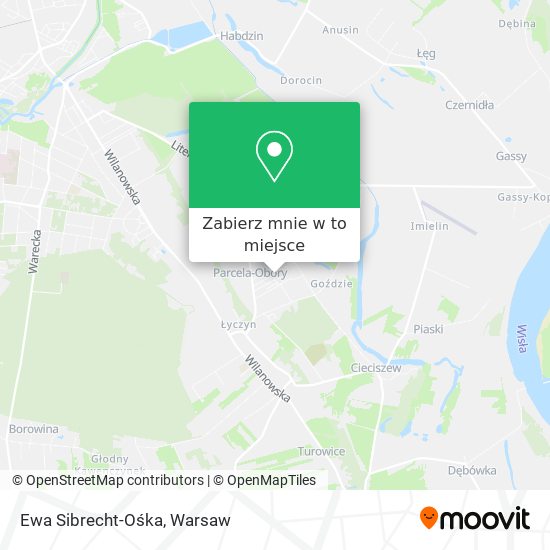 Mapa Ewa Sibrecht-Ośka