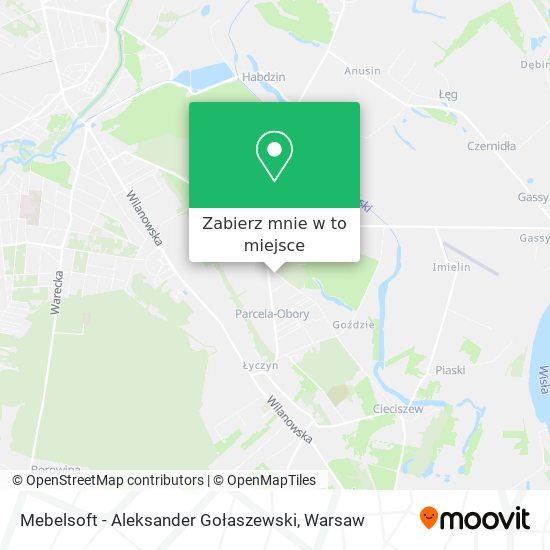 Mapa Mebelsoft - Aleksander Gołaszewski
