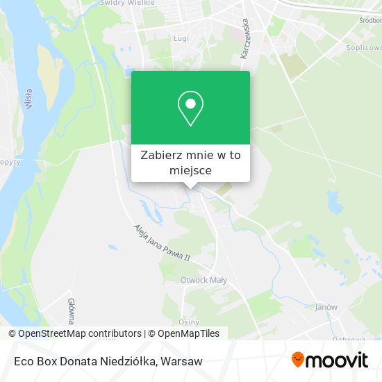 Mapa Eco Box Donata Niedziółka