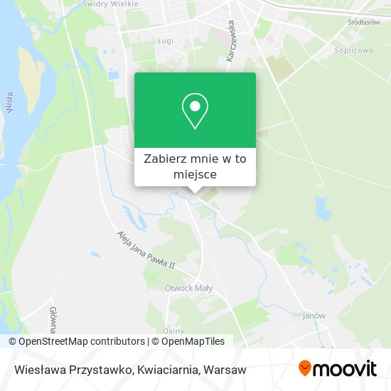 Mapa Wiesława Przystawko, Kwiaciarnia