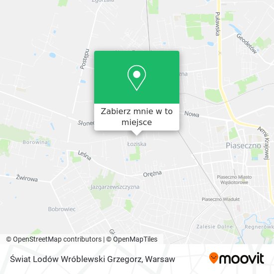 Mapa Świat Lodów Wróblewski Grzegorz