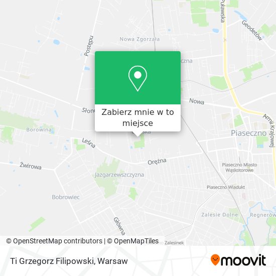 Mapa Ti Grzegorz Filipowski