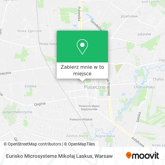 Mapa Eurisko Microsystems Mikołaj Laskus