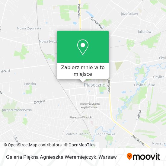 Mapa Galeria Piękna Agnieszka Weremiejczyk