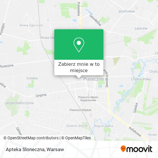 Mapa Apteka Sloneczna