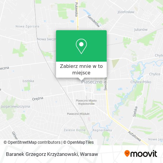 Mapa Baranek Grzegorz Krzyżanowski