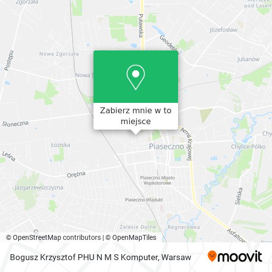 Mapa Bogusz Krzysztof PHU N M S Komputer