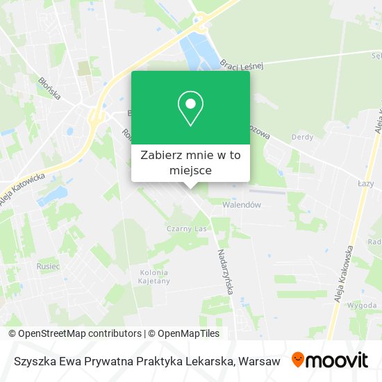 Mapa Szyszka Ewa Prywatna Praktyka Lekarska