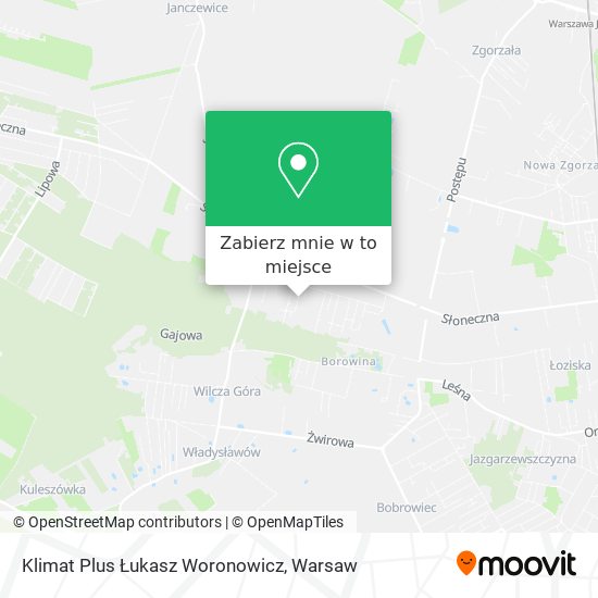 Mapa Klimat Plus Łukasz Woronowicz